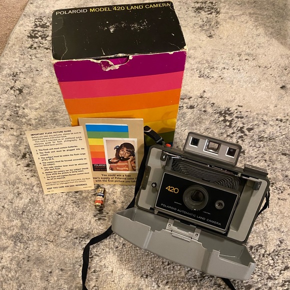 Polaroid Land Polaroid 420 Vintage Polaroid 420 Automatic Land